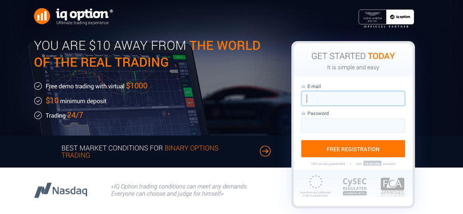 Binary options practise account