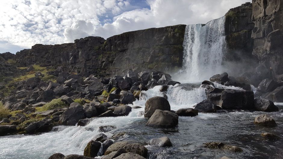 Thingvellir un des 3 sites du Cercle d'or.