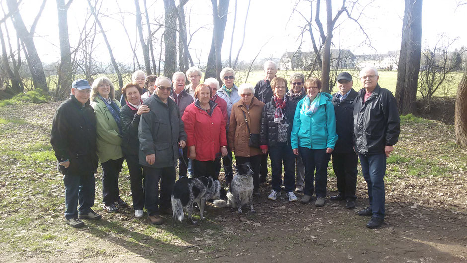 Gruppenbild Nettewanderung