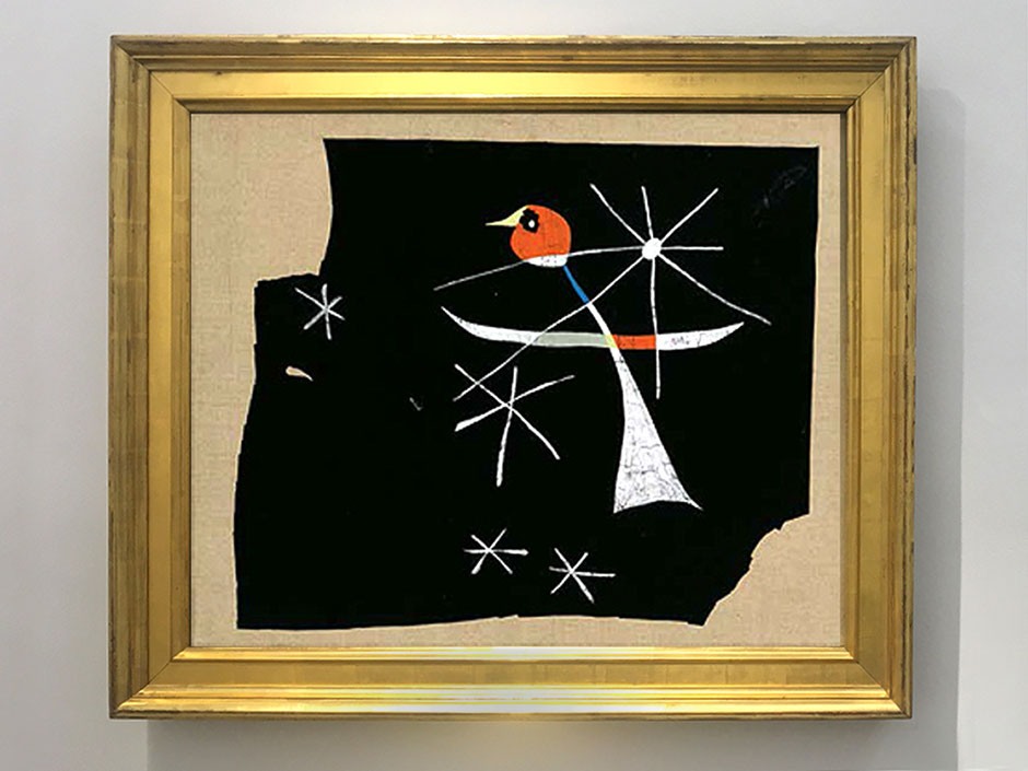 Juan Miró, Le perroquet [El loro], 1937