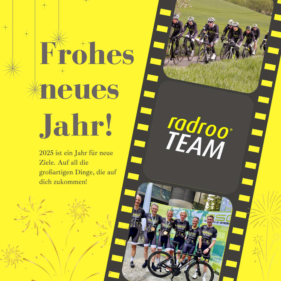 Das Jahr 2024 war für das radroo Team geprägt von beeindruckenden Erfolgen, sportlicher Vielseitigkeit und einem inspirierenden Teamgeist – ein Jahr, das Maßstäbe setzte und eine starke Basis für zukünftige Herausforderungen schuf.