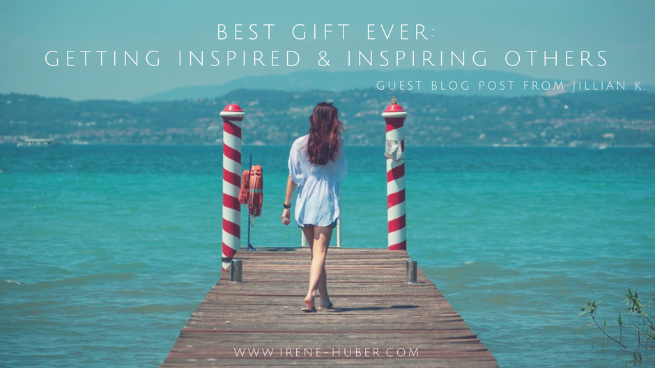 Irene at Lake Garda in Sirmione for her birthday