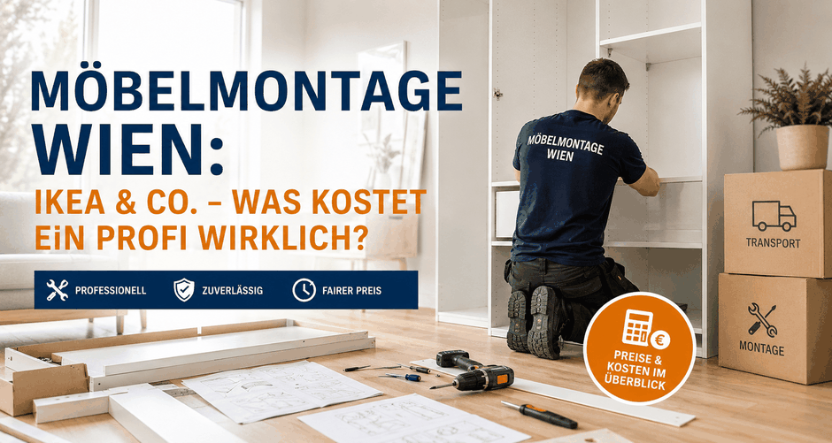 Professionelle Möbelmontage in Wien: Monteur baut IKEA-Kleiderschrank auf – Informationen zu Kosten, Preisen und Montageservice für Möbelaufbau in Wien.