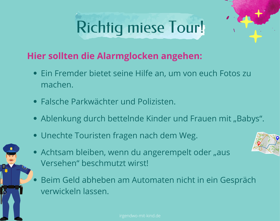 Richtig miese Tour im Urlaub