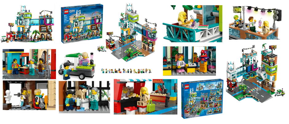 LEGO produces large amounts of images for each individual LEGO set