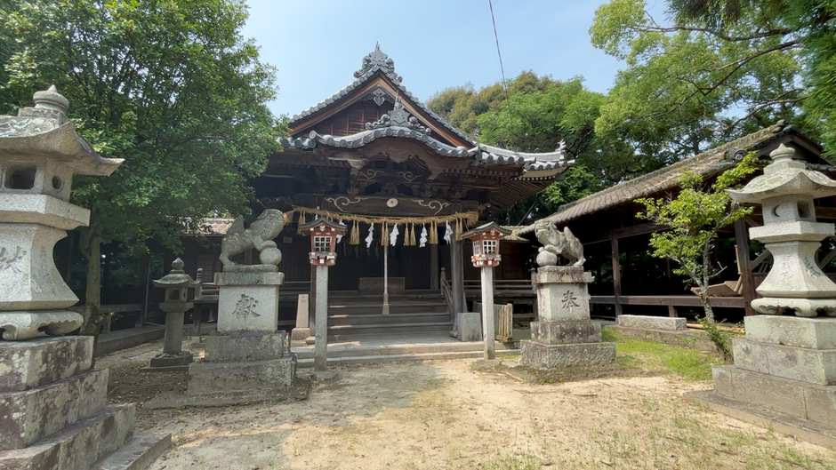 行橋・今井熊野神社 社殿