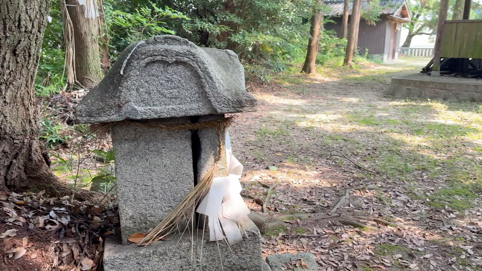 【歴謎旅】行橋・今井熊野神社 石祠に刻まれた宝珠