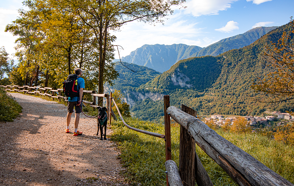 Dorf Canale Tennosee Gardaseeberge Urlaub am Gardasee