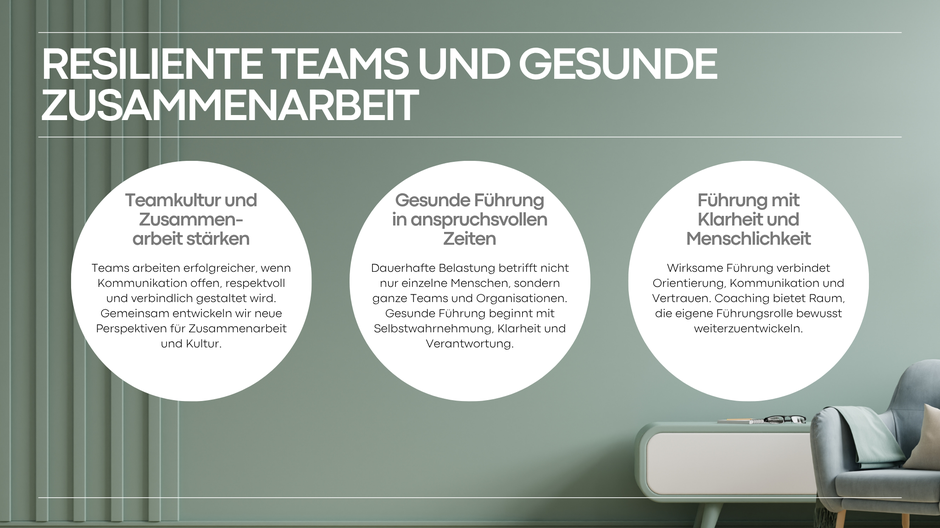 Professionelles Business Coaching mit Fokus auf Führungskräfteentwicklung und Teamentwicklung