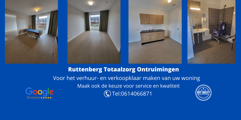 Ruttenberg Ontruimingen verpleeghuis-verzorgingshuis-kamer-leegruimen-en-schoonmaken-na-overlijden