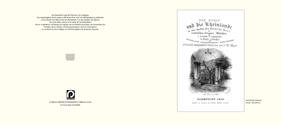 Das Original-Cover von 1852
