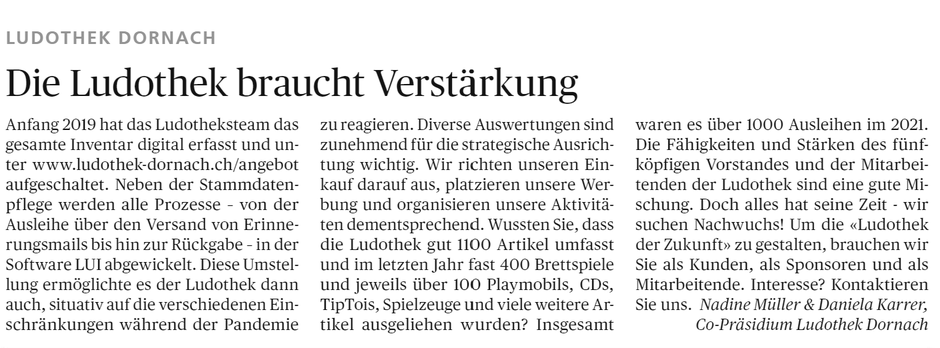 Wochenblatt vom 20.01.2022