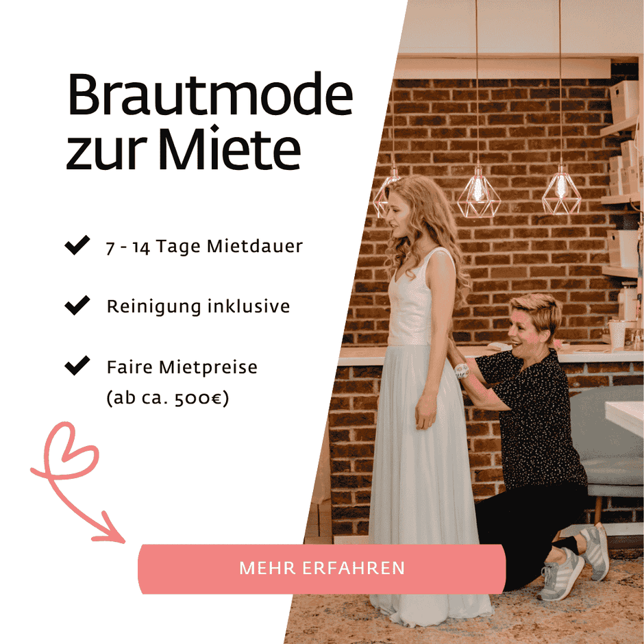 Kann ich ein Brautkleid mieten oder leihen? Optional kannst du bei elementar in Hannover dein Kleid auch mieten oder leihen, wenn du wirklich nur für einen Tag etwas Besonderes suchst 
