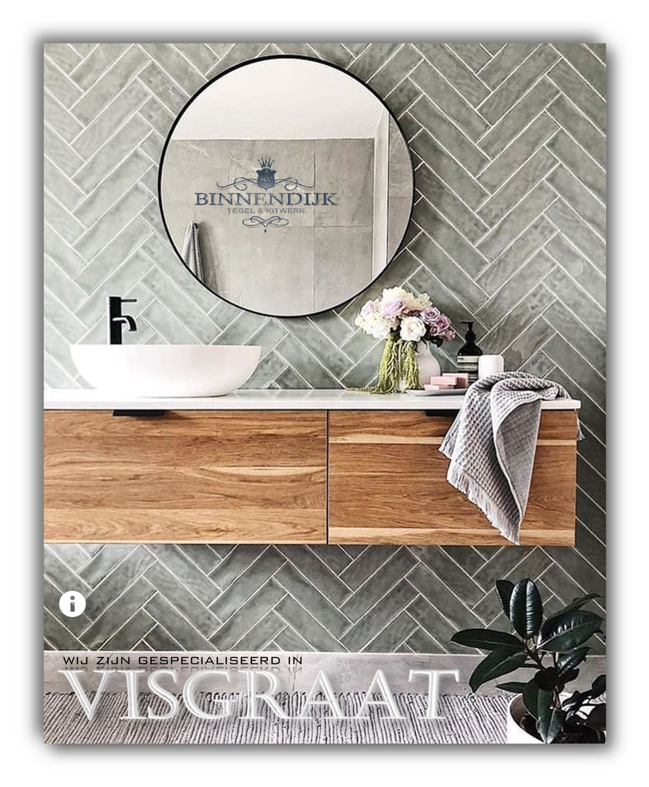 BTK Binnendijk Tegel & Kitwerk | visgraat wandtegels badkamer | BTK Tegelzetters Venlo