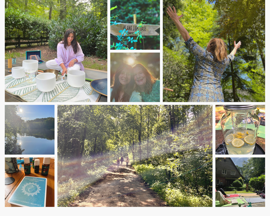 Retreat mit Yoga, Klangbad, Breathwalk im Wald und Natur in Jesteburg Lüllau in der Nordheide