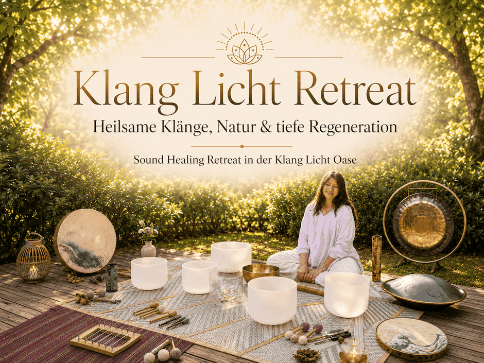 Outdoor Sound Healing Retreat "Klang Licht Retreat" in Jesteburg Lüllau