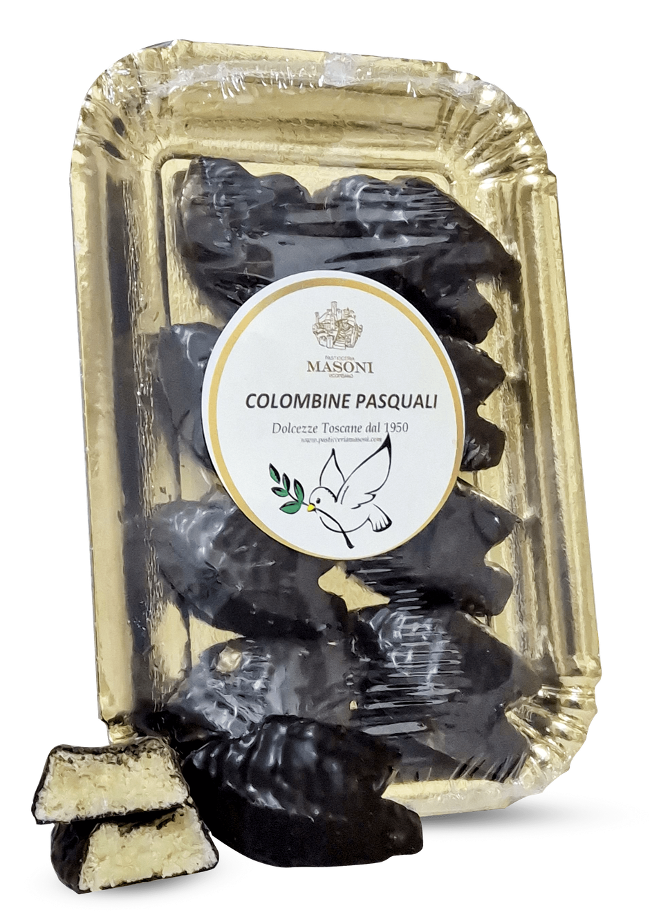VENDITA ONLINE PRODOTTI TOSCANI ARTIGINALI - Colombine di Pasqua al cioccolato - Pasticceria Masoni Vicopisano 