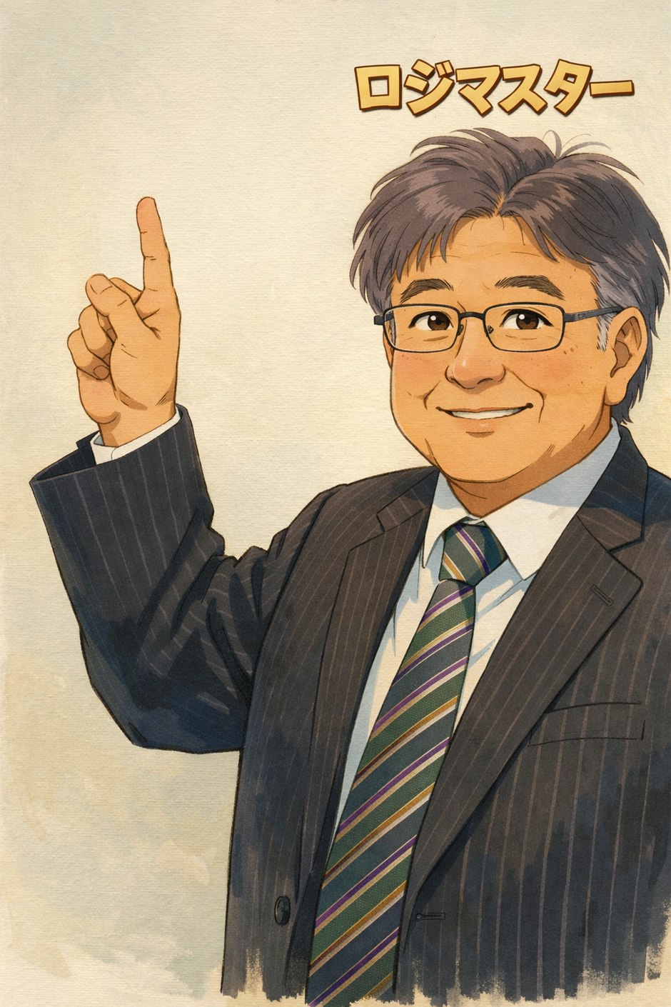 AIで自分をアニメにしました。