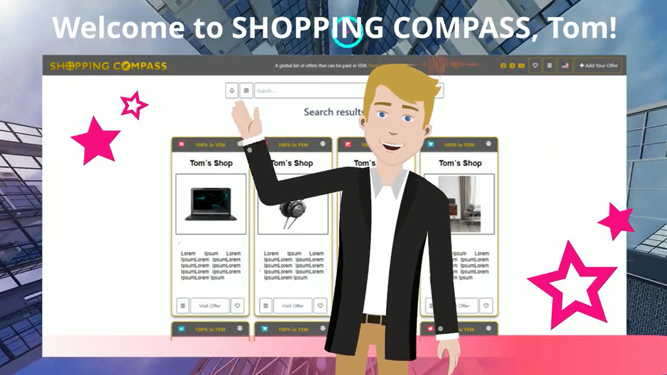 For a stong YEM economy – Everybody can become an Expert - SHOPPING COMPASS Search Engine