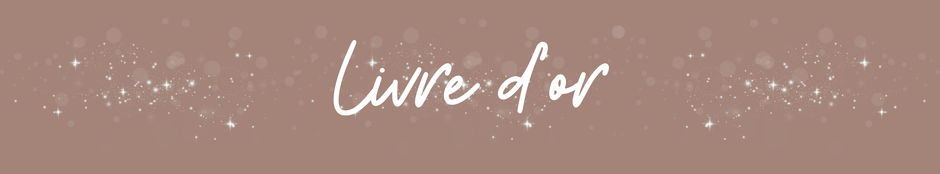 Image titre de la page livre d’or des avis clients