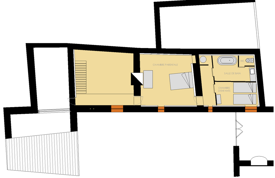 PLAN DE L'ETAGE