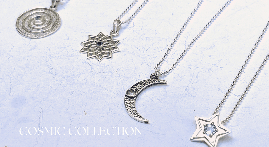 Spirituelle Ketten mit Anhänger in Silber - Cosmic Light Collection - Hochwertiger Schmuck mit Bedeutung