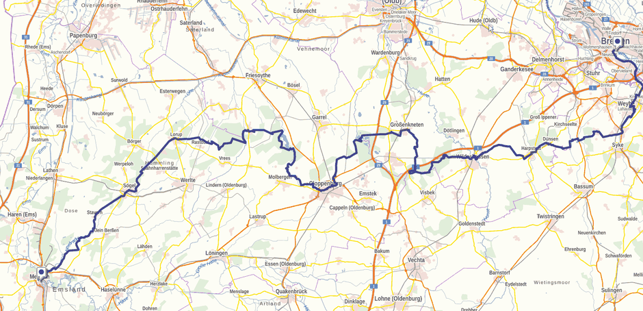 Geestweg auf GeoLife.de