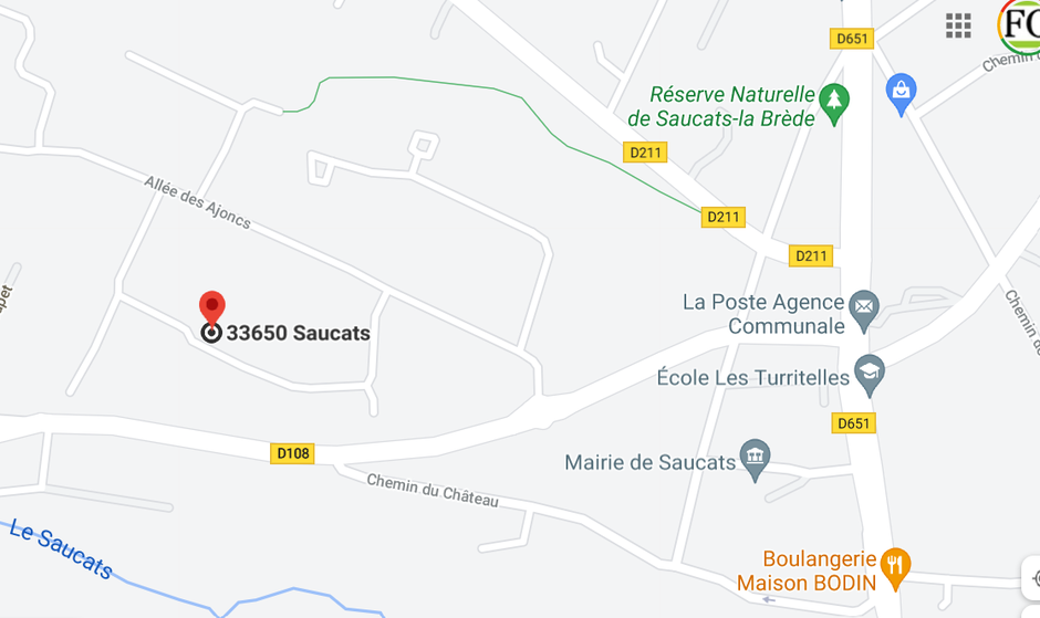 Terrain à bâtir proche centre Saucats 33650, Sud Gironde, Nouvelle Aquitaine 