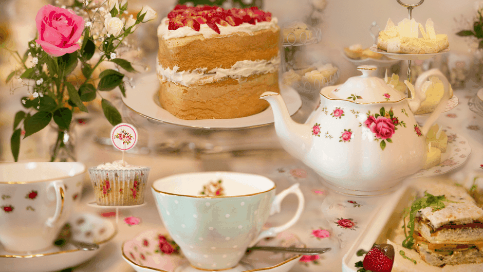 Afternoon tea; Humming Cup Tea
