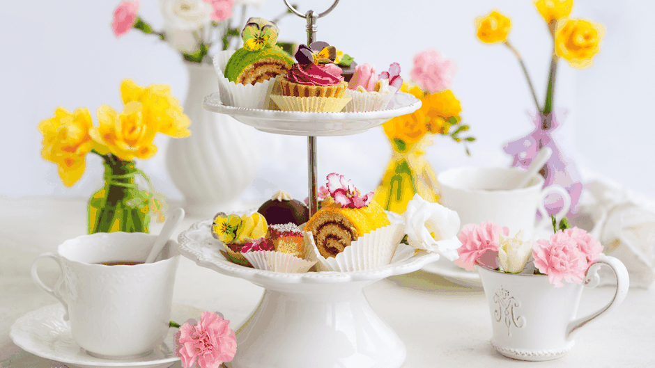 tea party desserts; Kid's tea parties; How to plan a tea party; Humming Cup Tea