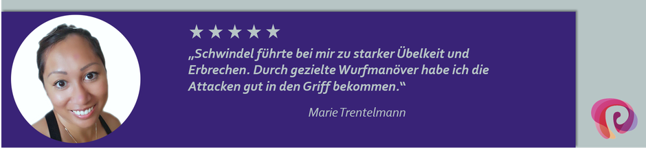 Der Schwindel von Marie Trentelmann wurden von Petra Punz in ihrer Praxis in Weiz durch Physiotherapie effektiv behandelt.