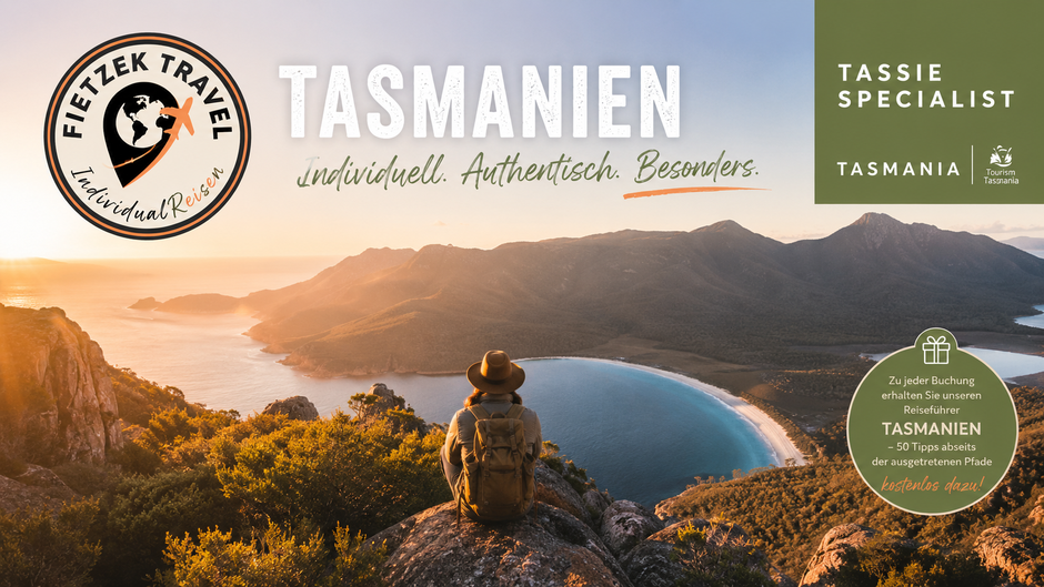 Tasmanienreise planen mit ihrem deutschsprachigen Tasmanienspezialisten Fietzek Travel