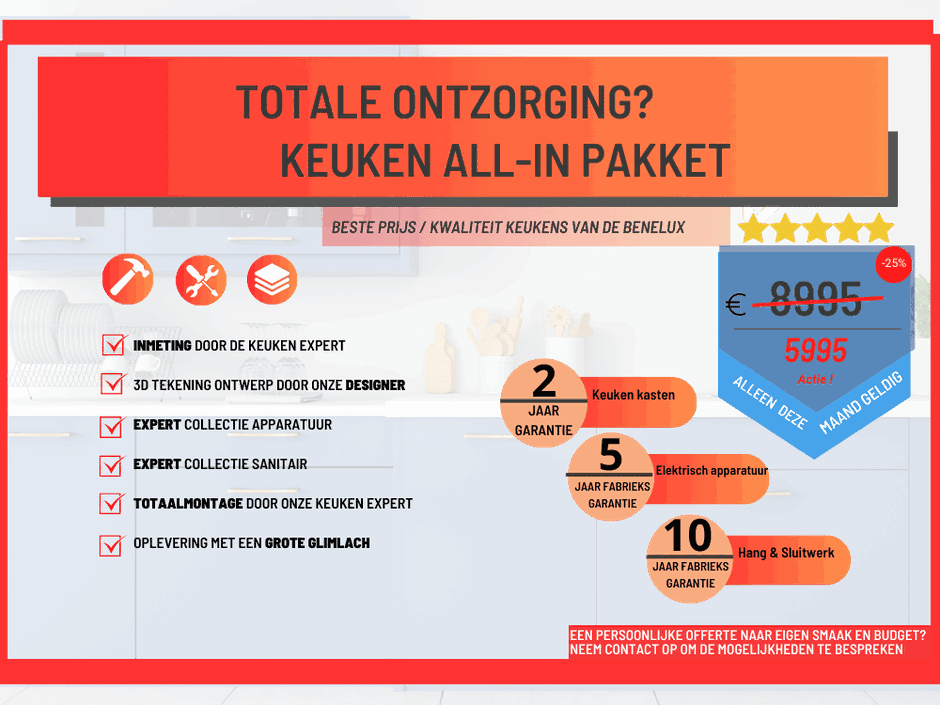 complete keuken kopen all-in 