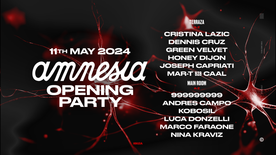 Amnesia Opening Party 2024