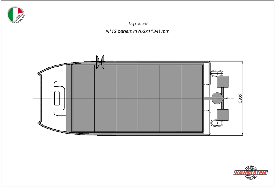 navisystem, energia solare, fotovoltaico, navigare, peschereccio, barca, pannelli solari, energie alternative