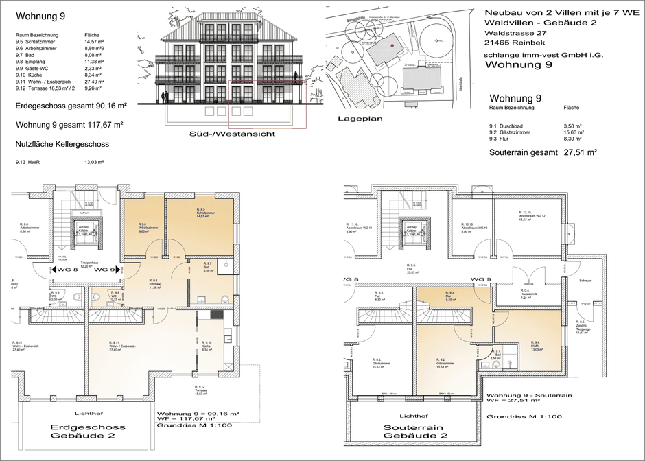 Wohnung Nr 9 Albrecht Schlange Immobilien E K