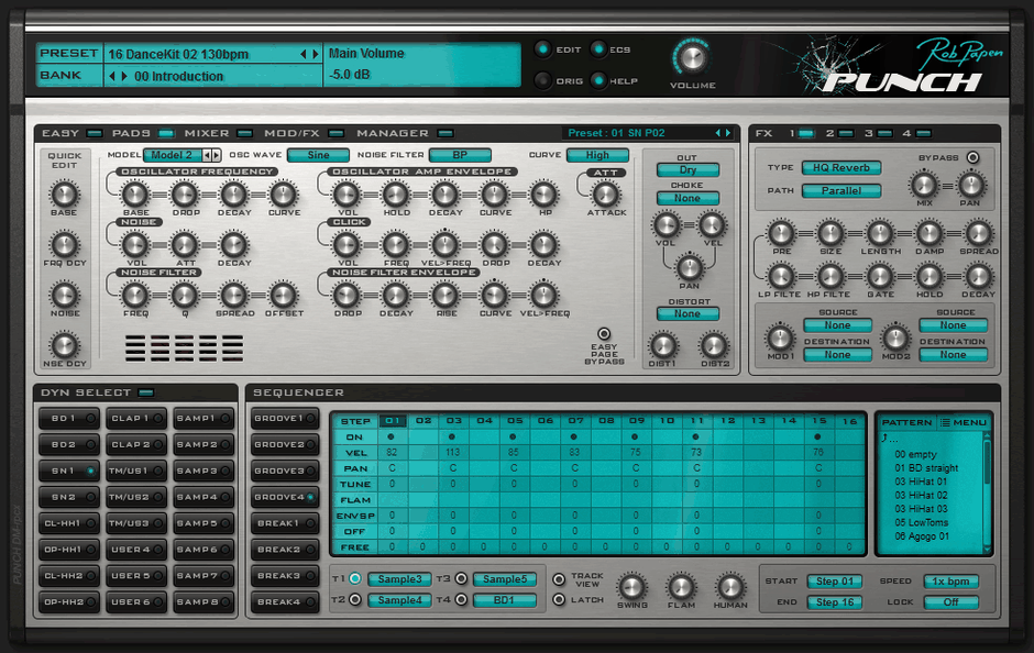 edm drum plugin rob papen punch bd