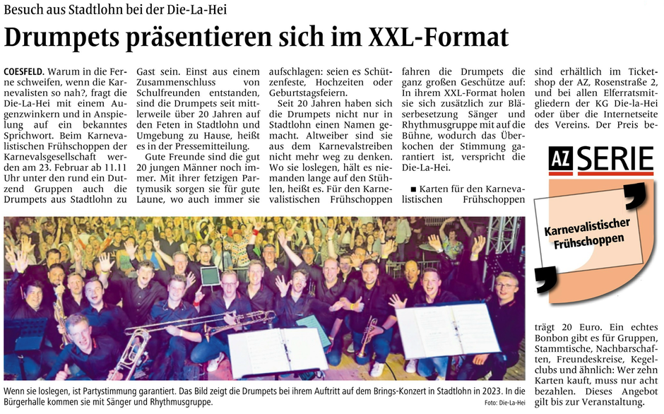 Bericht in der AZ vom 11.01.2025