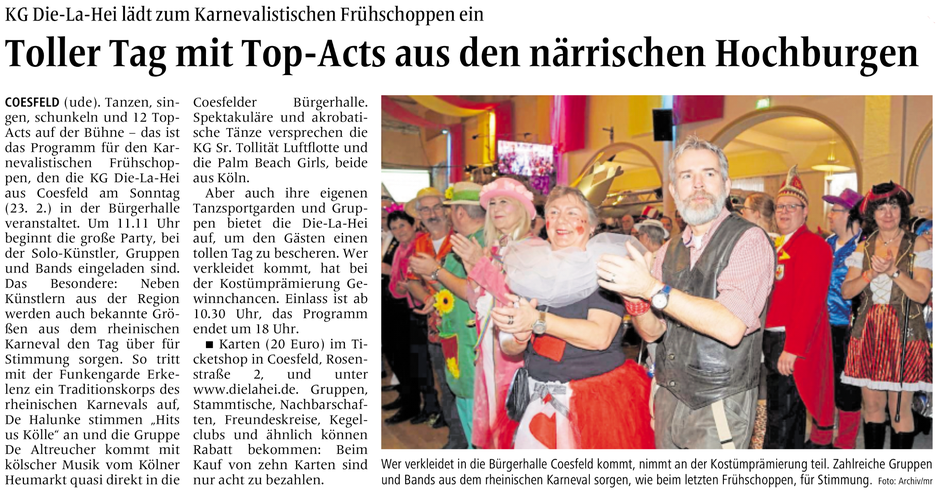 Bericht in der AZ vom 06.02.2025