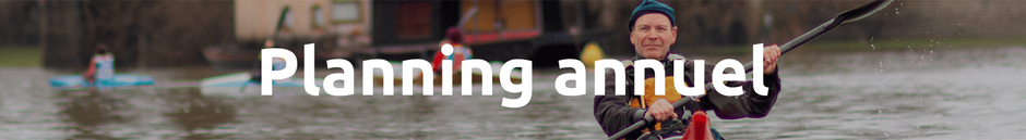 planning annuel, canoe kayak, espace club, kayak, bouchemaine