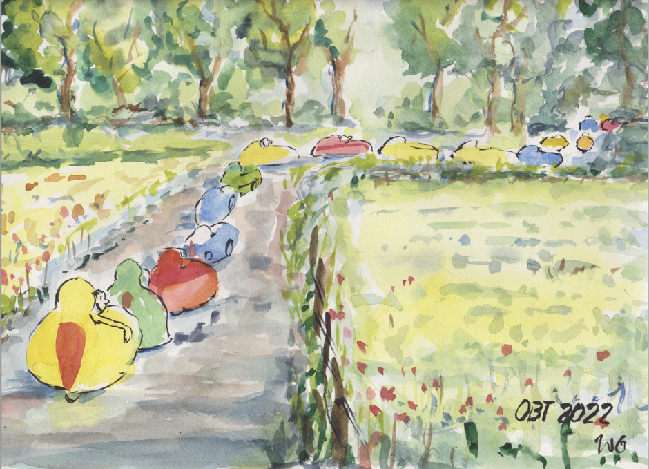Aquarel: Wolfgang Gebracht