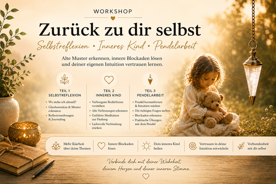 Alte Muster erkennen, innere Blockaden lösen und deiner eigenen Intuition vertrauen lernen.