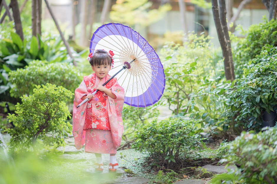 七五三撮影　出張カメラマン　出張撮影　北井香苗　3歳七五三　東京　水天宮　家族写真　ロケーションフォト　七五三　