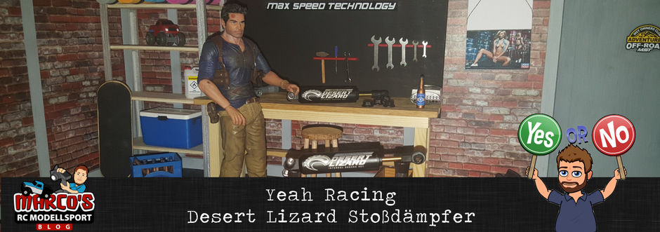 Yeah Racing Stoßdämpfer-Desert Lizard - Testbericht