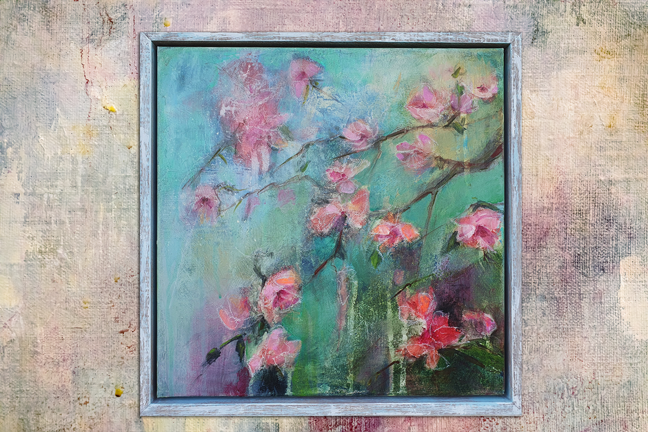 Professionelle Materialien/Ich arbeite mit hochwertigen Acrylfarben/Texturen in Künstlerqualität mit hoher Lichtechtheit. Struktur und Acrylmischung auf Leinwand schafft eine perfekte Kombination aus Farben und Textur.