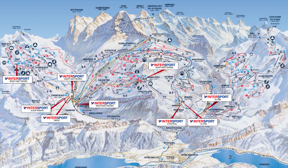 VERMIETUNG WINTER Intersport Grindelwald Bike Rental