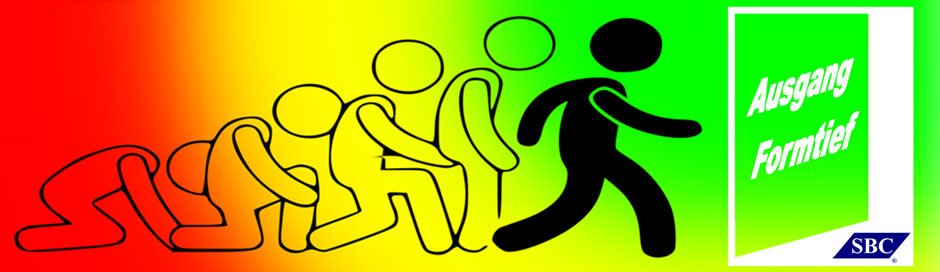 Person richtet sich langsam auf und verlässt dank SBC-Coaching wieder ihr Formtief