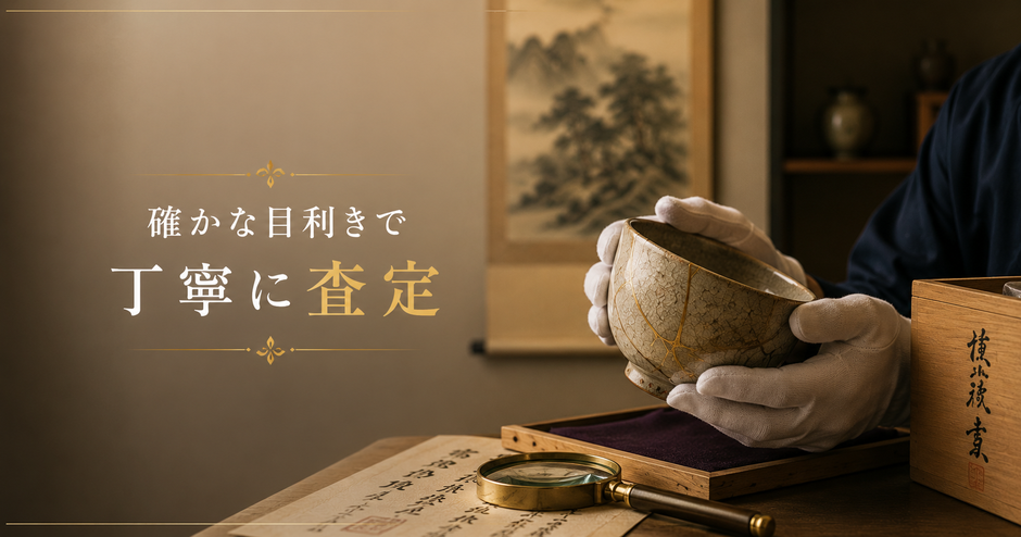 確かな目利きで丁寧に査定