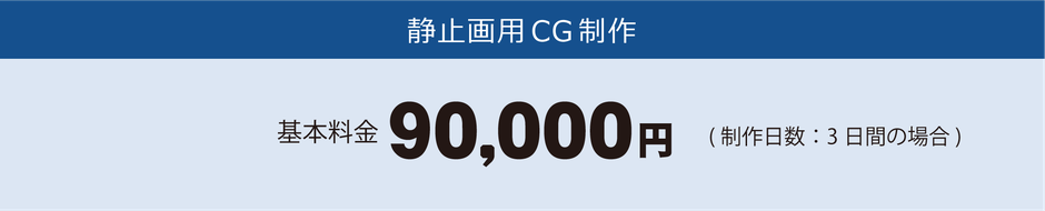 静止画像用CG制作