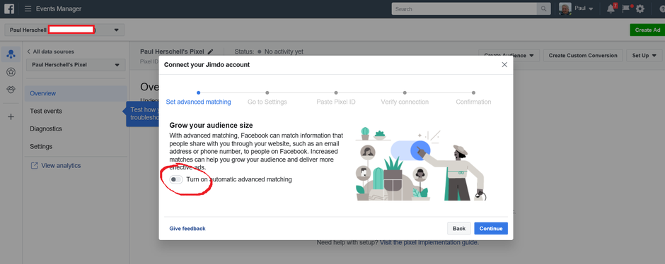facebook pixel to market your art and craft online